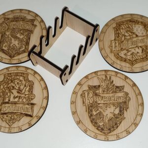Harry Potter Hogwarts Coasters Set