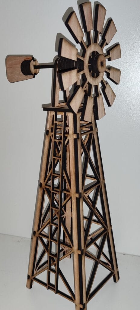 Create Your Own Personal Gift Design 17 Wooden Windmill Replica Display