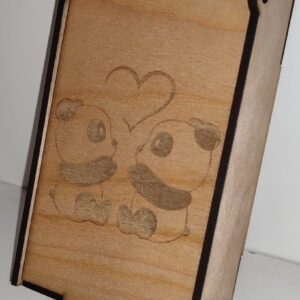 Wooden Teddy Bears Box