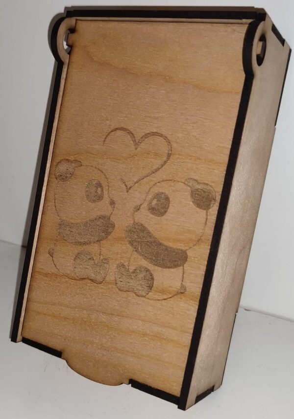 Wooden Teddy Bears Box