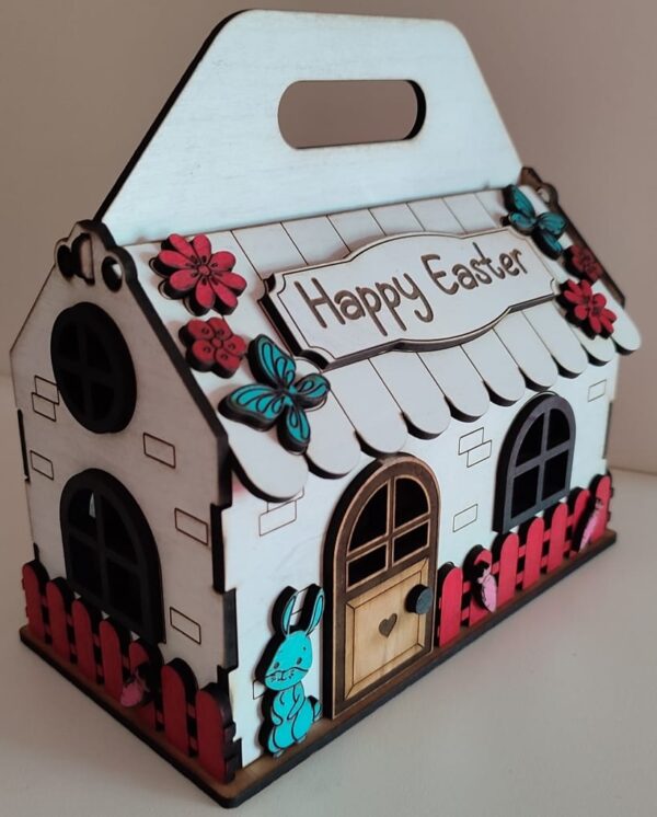Happy Easter Eggs Carry Box
