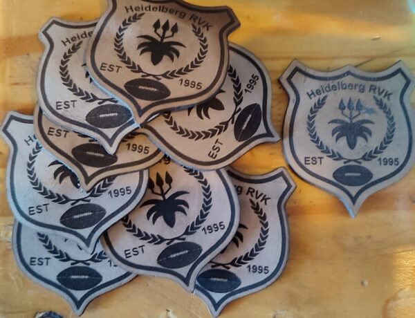 Leather badges for sport caps