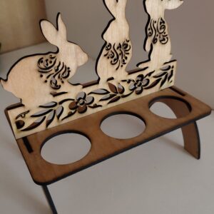 Easter Bunny Eggs Tray