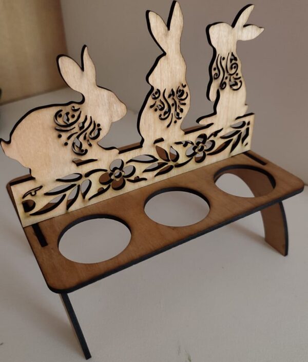 Easter Bunny Eggs Tray