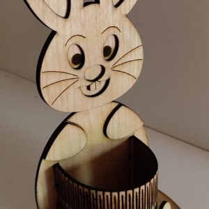 Easter Bunny Layered Decoration