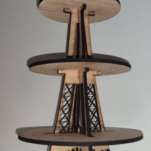 Eiffel Tower Cupcake Stand