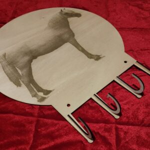 Horse Engraving Keys Holder