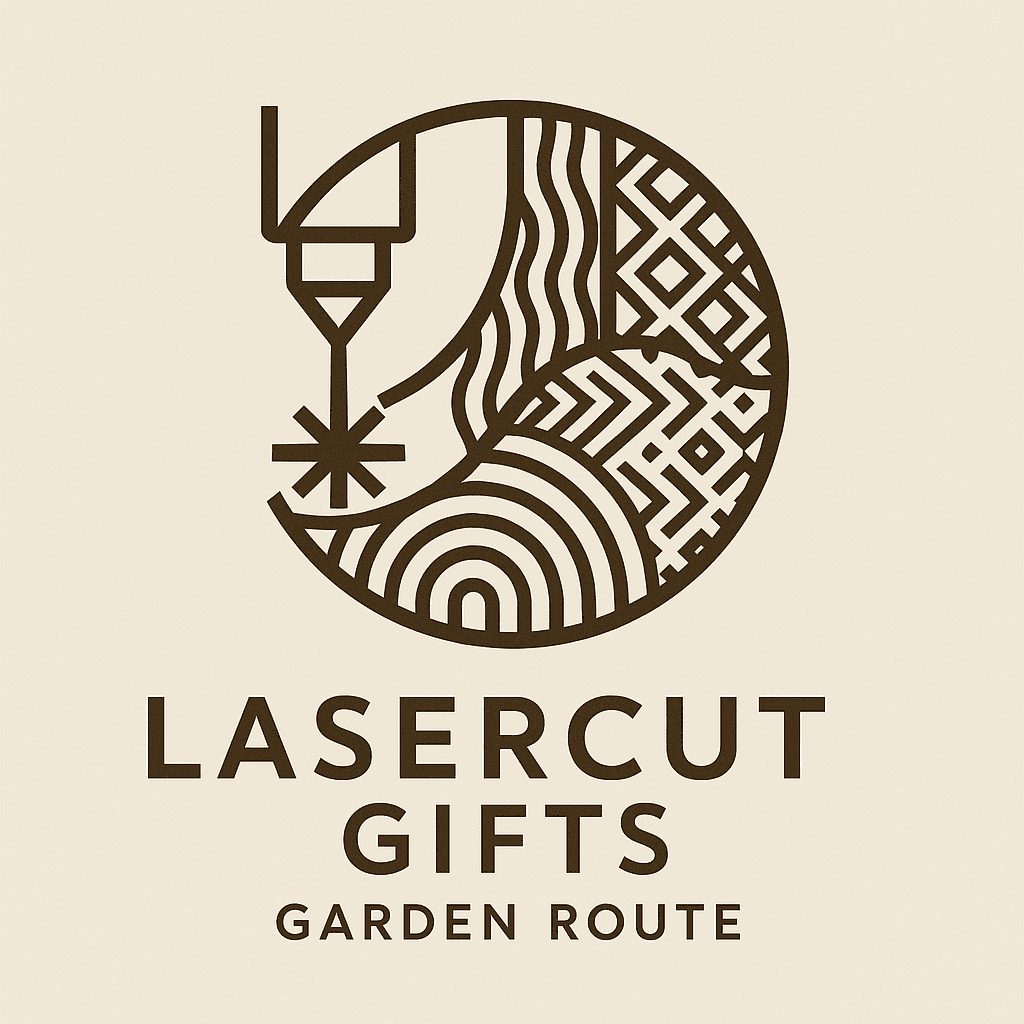laser cut gifts garden route logo