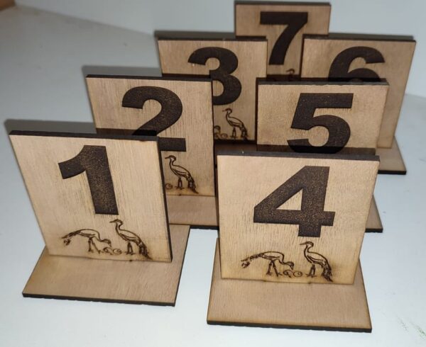 table numbers