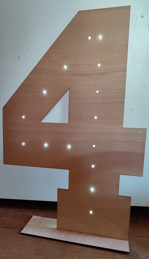 Marquee numbers in lights for Events - Image 2