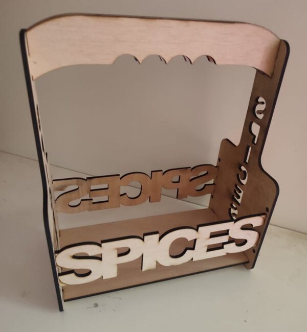 Spices Wooden Carry Tray - Image 2