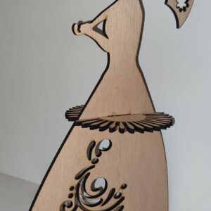 Wooden Napkin Holder Centerpiece